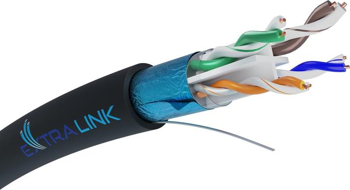 Produktbild Extralink Netzwerkkabel (F/UTP, CAT6, 305 m)