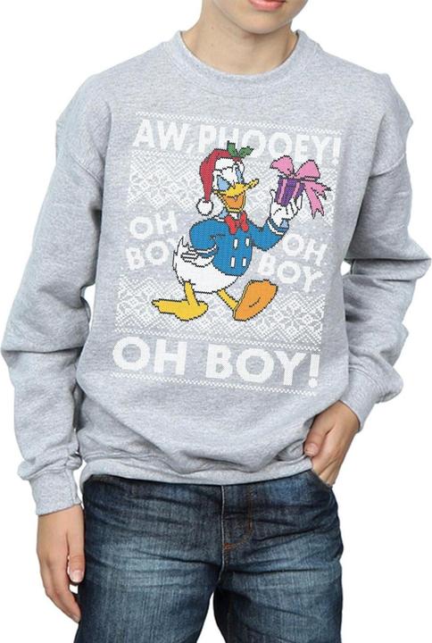Image du produit Disney - Sweat DONALD DUCK CHRISTMAS FAIR ISLE - Garçon (152, 158)