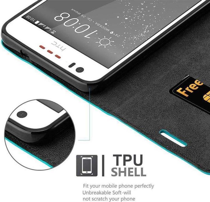 Productafbeelding Cadorabo Boek Onzichtbare Magneethoes (HTC Desire 10 Lifestyle, HTC Desire 825)