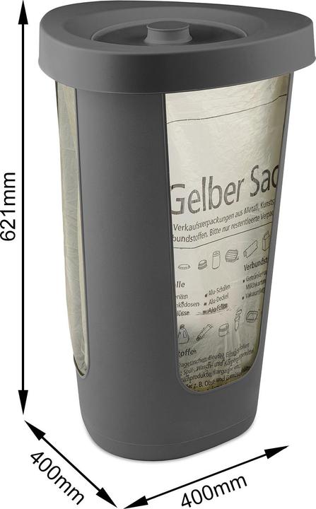 Image du produit Rotho Support pour sacs poubelle FABU (50 l)