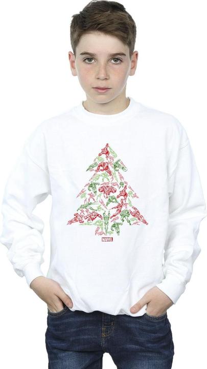 Image du produit - Sweat AVENGERS CHRISTMAS TREE - Garçon (116)