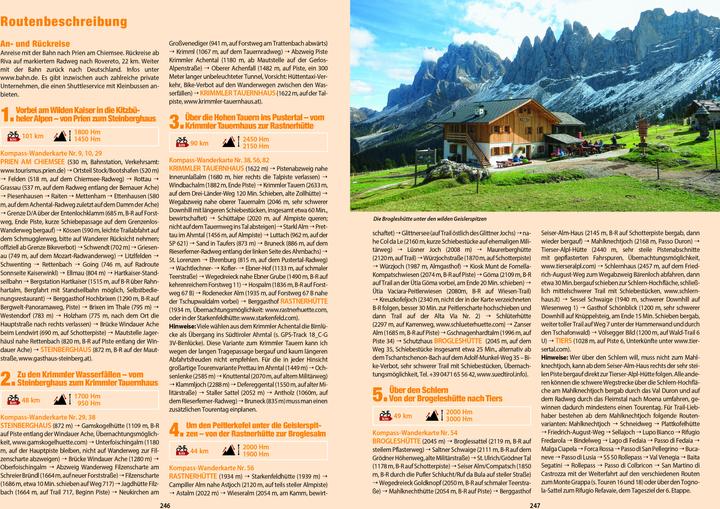 Valeurs nutritives et ingrédients Alpencross mit dem Mountainbike (Allemand, Achim Zahn, 2024)