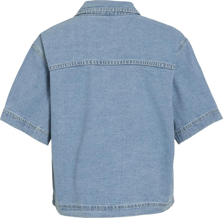 Image du produit Vila VIHIMLA Kurzärmeliges Jeanshemd (42)