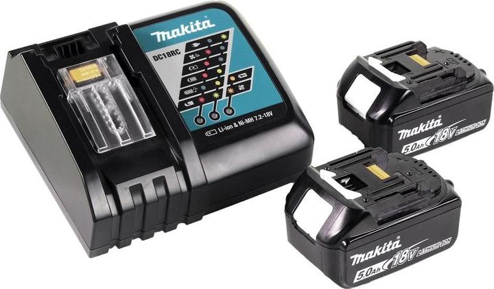 Immagine prodotto Makita Avvitatore a batteria 18V con 2 batterie da 5.0Ah DFR750RTE (Batteria ricaricabile)