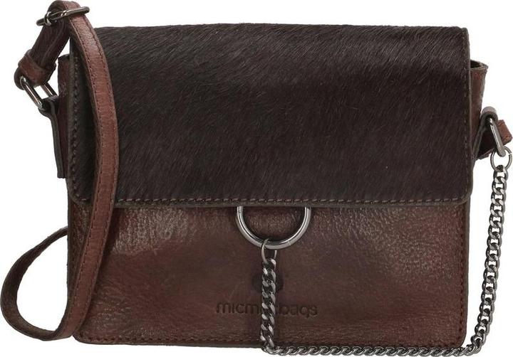 Actual product image Hide & Stitches Micmacbags mendoza shoulder bag - dark brown