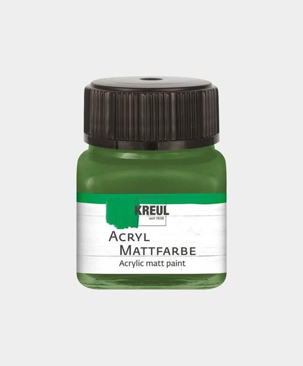 Produktbild Kreul Acryl Mattfarbe, 20 ml (Olivgrün, 20 ml)