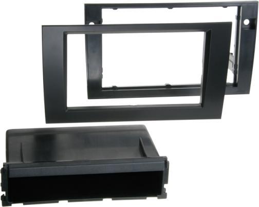 Immagine prodotto ACV 281320-12-1 | Pannello radio Audi A4 (B6 e B7) / Seat Exeo (3R), nero (2 DIN con vano portaoggetti)