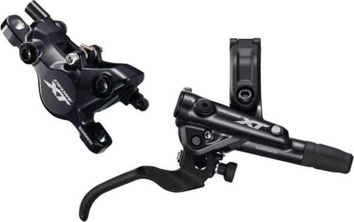 Shimano XT BR-M8100 mit BL-M8100 hinten (Hinterradbremse, Bremsset, 2)