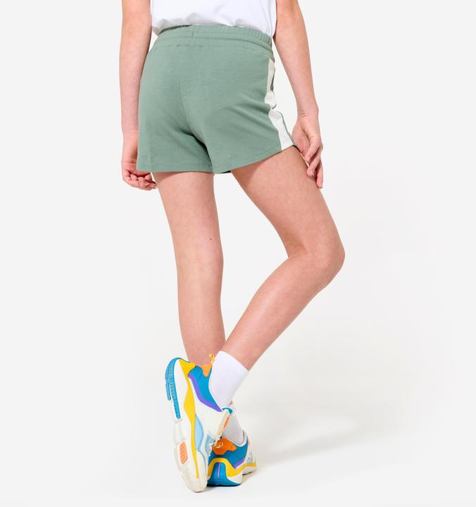 Produktbild Domyos Shorts Mädchen Baumwolle - grün (14, 15, 16)