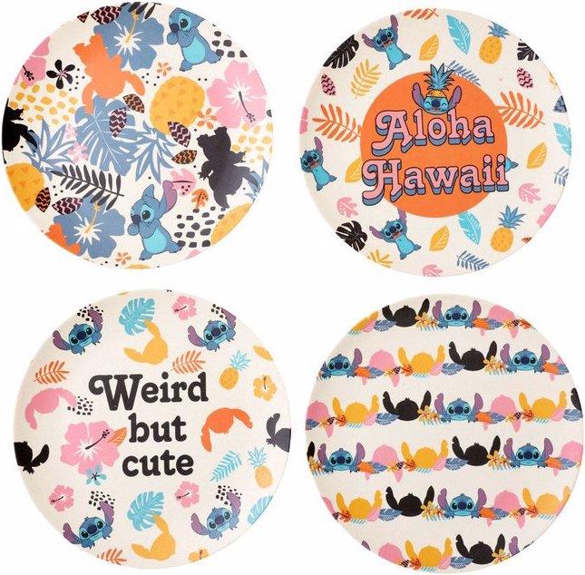 Actual product image Funko Lilo & Stitch: Plate Aloha Hawaii (4 pieces)