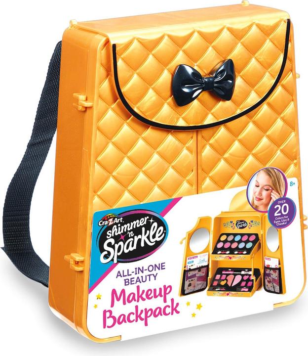 Actual product image Cra-z-art Shimmer 'n Sparkle make-up set backpack