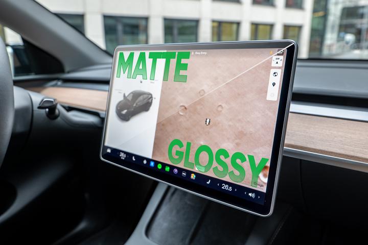 Image du produit 2befair Displayschutzfolie Matt/Klar für das Tesla Model 3/Y
