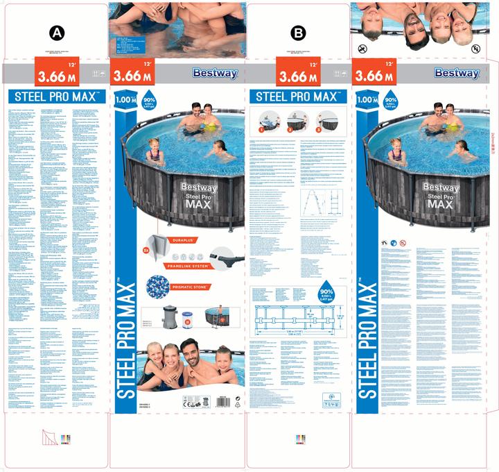 Actual product image Bestway Steel Pro Max (Ø 366 x 100 cm)