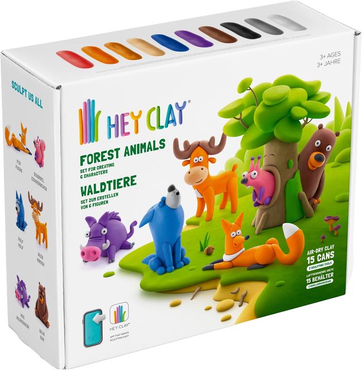 Produktbild Tomy Hey Clay Waldtiere