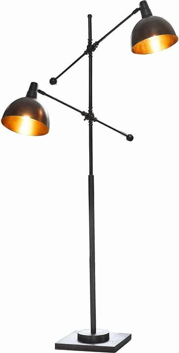 Produktbild Loberon Stehlampe Charmoire antikbraun/schwarz (E27)