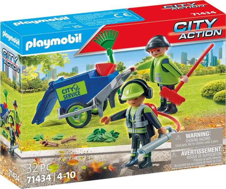 Immagine prodotto Playmobil Stadtreinigung mit E-Fahrzeug (71434, Playmobil Città d'azione)