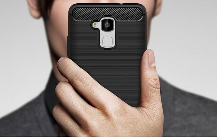 Image du produit Screenguard Housse Honor 5C Carbon Brushed Soft TPU (Frais 5C)