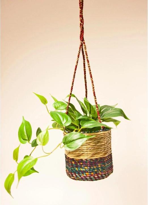 Immagine prodotto Ambiance Technology Artisan Pflanzenkorb, medium assortiert, 15 x 15 cm (15 cm)