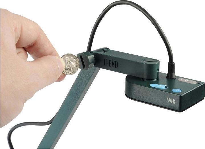 Actual product image Ipevo DOK V4K USB Ultra HD 8MP Micro (4K, 34.5 x 25.5 cm)
