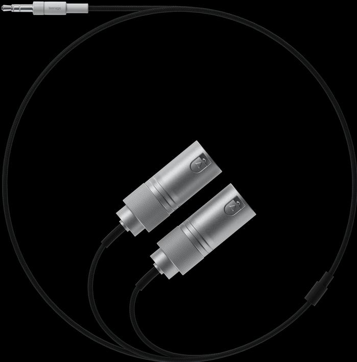 Produktbild Teenage Engineering Field audio cable 3.5mm to 2 x XLR plug (3.5mm Klinke (AUX))