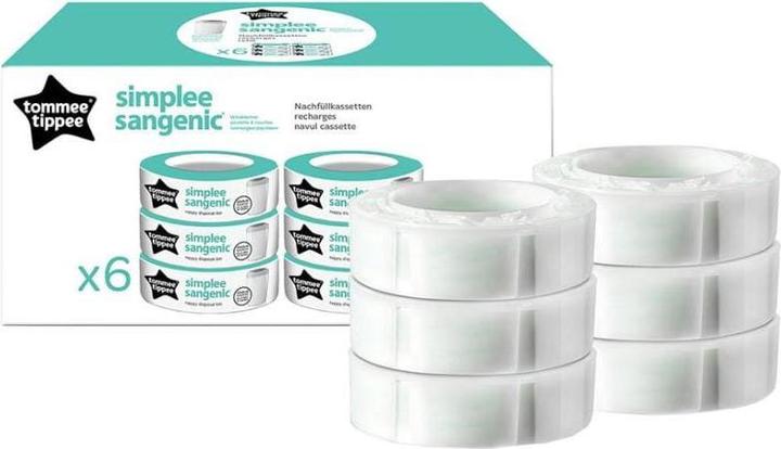Actual product image Sangenic Refill cassettes Simplee (6 x)
