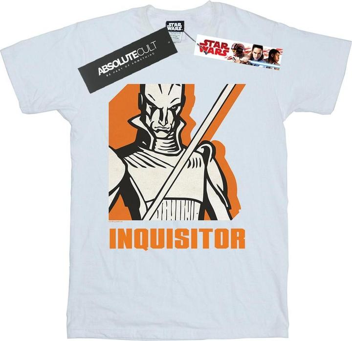 Actual product image Star Wars Boys Rebels Inquisitor T-Shirt (140, 146)