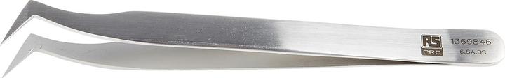 Immagine prodotto Rs Pro Pinzetta in acciaio inossidabile resistente all'acido, angolo di punta, piatta, 120 mm