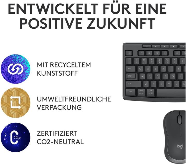 Actual product image Logitech MK370 Combo (CH, Wireless)