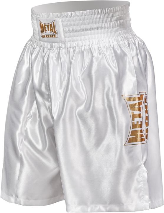 MetalBoxe Short Boxe Anglaise Pro Line Blanc/Gold