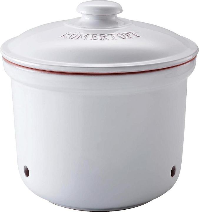 Produktbild Römertopf Frische-Topf Maxi plus weiss (26 cm, Römertopf, Keramik)