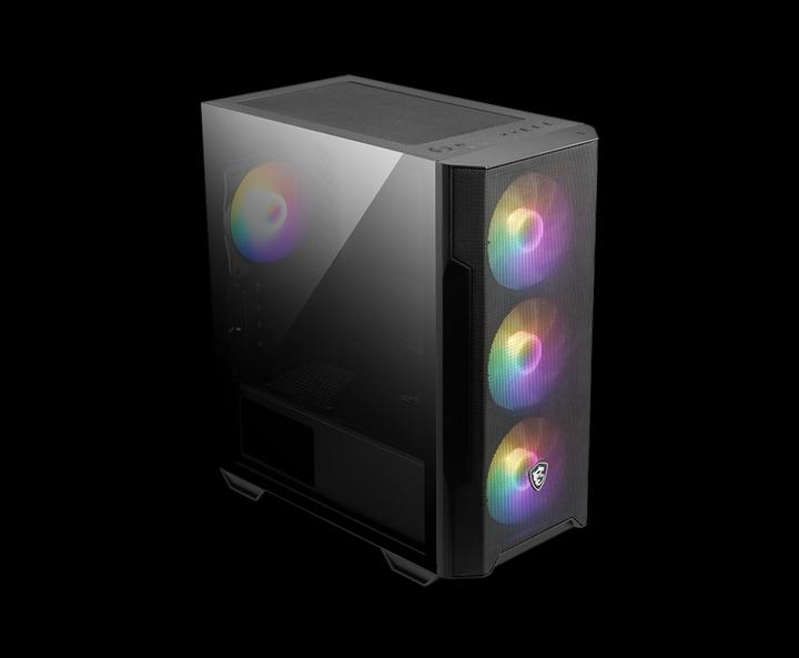 Actual product image MSI MAG Forge M100R (mATX, Mini-ITX, ATX)