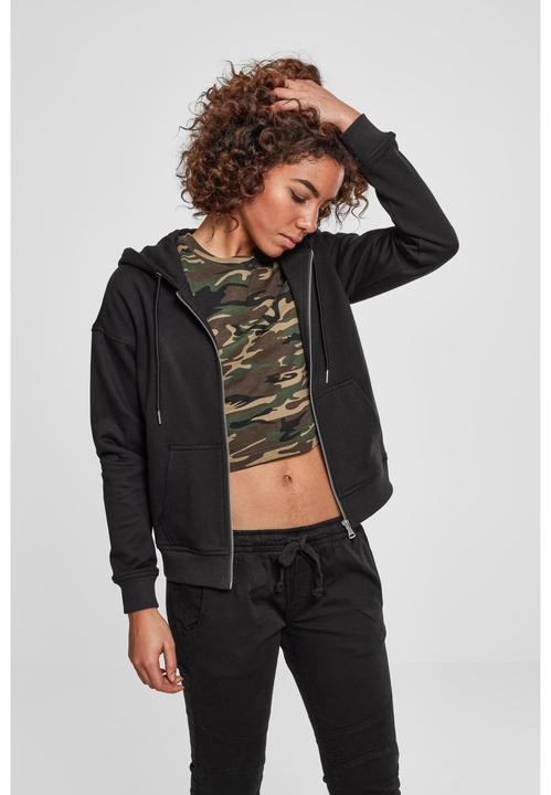 Immagine prodotto Urban Classics Felpa con cappuccio Classic Zip da donna (XL)
