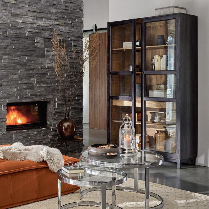Image du produit Loberon Armoire Altagracia noir/marron