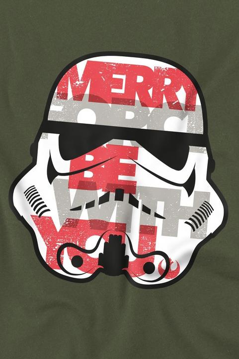 Image du produit Star Wars - T-shirt MERRY FORCE BE WITH YOU - Homme (M)