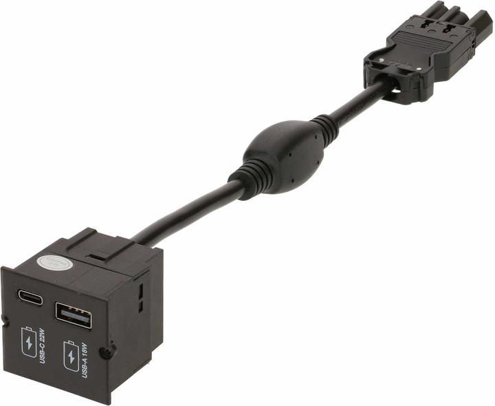 Image du produit Bachmann Custom Modul Ladegerät USB-A 18W, USB-C 22W (22 W)