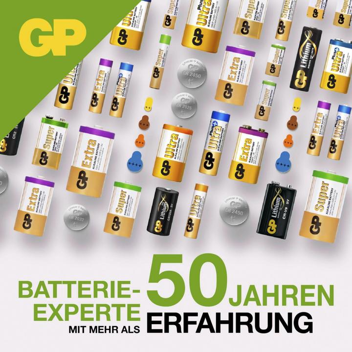 Produktbild GP Batteries GP Alkaline Knopfzelle 189, 10er (10 Stk., SR54, 44 mAh)
