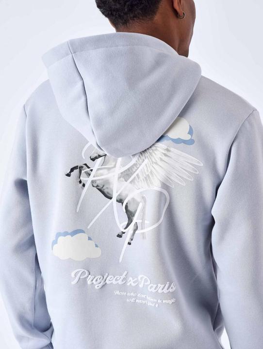 Produktbild Project X Paris Kapuzen-Sweatshirt mit Pegasus-Wolkenmotiv (XL)