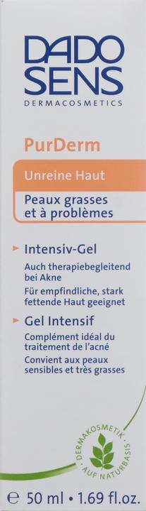 Actual product image Dado Sens PURDERM Intensive Gel - Impure Skin (50 ml, Face gel)