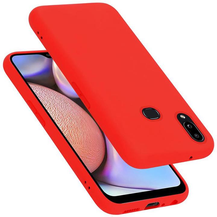 Actual product image Cadorabo TPU Liquid Silicone Case Cover (Samsung Galaxy A10s)