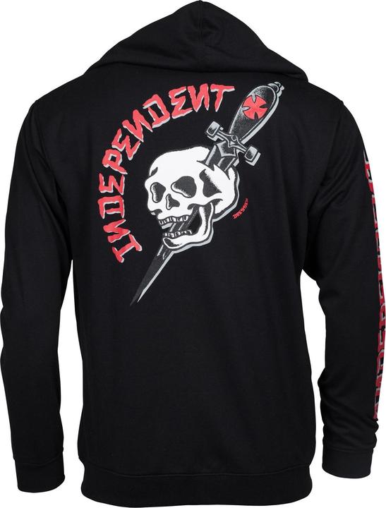 Produktbild Independent Dressen Skull Zip Hoody (S, M, L)