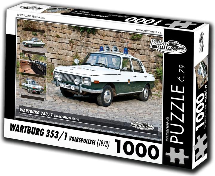 Produktbild Retro-auta Puzzle Nr. 79 Wartburg 353,1 Volkspolizei (1973) 1000 Teile