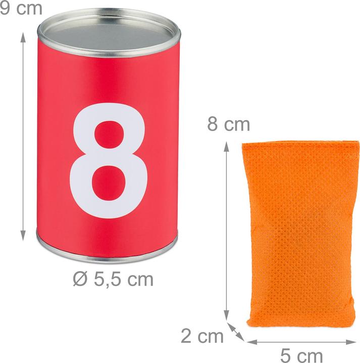 Actual product image Relaxdays Can throwing