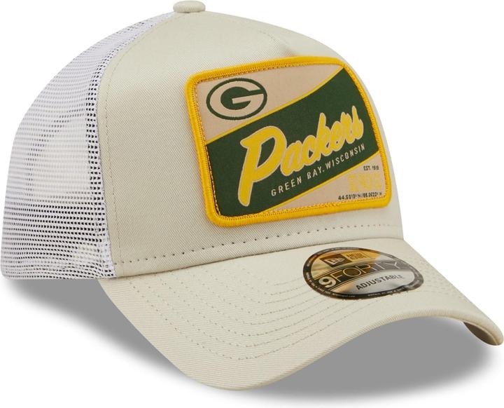 Actual product image New Era Aframe Trucker Green Bay Packers (One size)