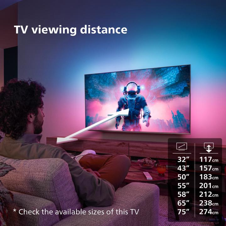 Actual product image Philips 43PUS8108/12 (43", LCD, 4K, 2023)