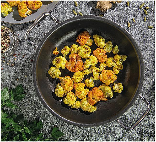 Actual product image Spring Serving Pan XL High (28 cm, Casserole + Stewpot, Stainless steel)