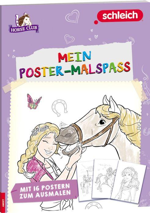 Actual product image Schleich Horse Club - My Poster Colouring Fun