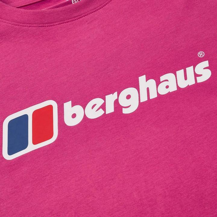 Actual product image Berghaus Womens/Ladies Classic Logo Boyfriend T-Shirt (40 D)