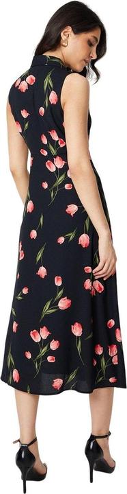 Actual product image Dorothy Perkins Womens/Ladies Floral Button Through Midi Dress (34 D)