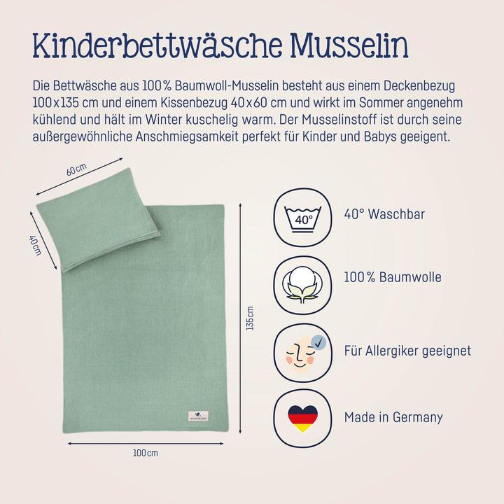 Actual product image Julius Zöllner Bedding muslin