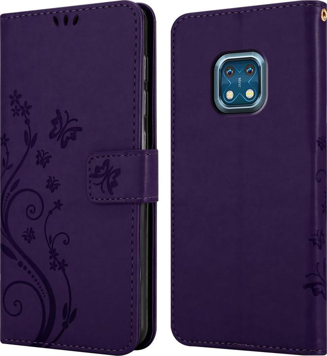 Actual product image Cadorabo Flower Book cover (Nokia XR20)